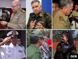 Primeros coroneles del MININT, MINFAR y MGR en Cuba